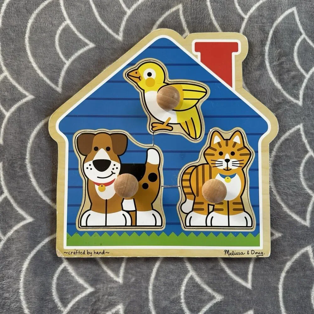 Melissa & Doug Wooden Xylophone Activity Tape Animals Educational Toys Bundle